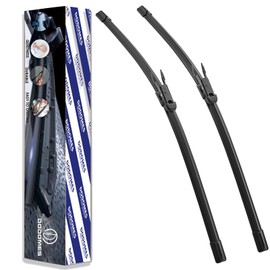 2 Wiper Blades OEM Quality Replacement For Ford Focus 2012-2018, Fusion MK2 2013-2019, Escape MK3 2013-2020,Edge MK2 2015-2020, Kuga 2013-2019 Original Equipment wipers-(Set of 2)28"+28" Pinch Tab