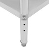 24 x 24 Inch Commercial Food Prep Table Stainless Steel