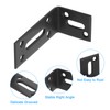 sourcing map Adjustable L Corner Braces, 4Pcs 80 x 40