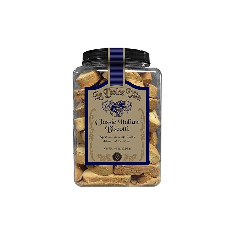 La Dolce Vita Classic Italian Biscotti, 40 oz (3 Pack)