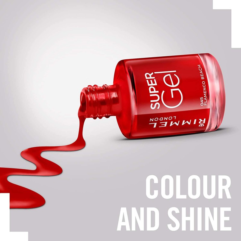 Rimmel London Super gel Nail Polish Beach Ready Collection, 045