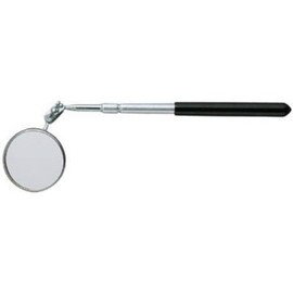 General Tools Telescoping Glass Inspection Mirror #557, 2 1/4-Inch Diameter Round Mirror
