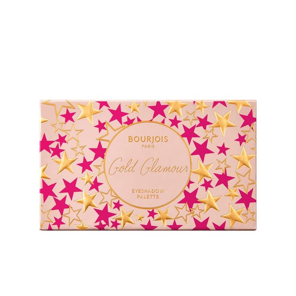 Bourjois Volume Glamour Soirs de Paris, 01 Gold, Lidschatten-Palette, Beige