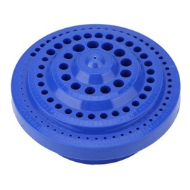 Jeanoko 1-13mm Drill Storage Box Round Shape Hard Plastic Drill Bit Organizer Storage Case Stand 100pcs Hole for Drill Bit
