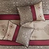 Madison Park Neyson Comforter Faux Silk-Traditional Luxurious Jacquard Design All