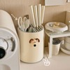 Multifunctional Chopsticks Cage Storage Tube Plastic Chopsticks Cage Rotary Knife