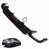 Rear Bumper Lip Spoiler Lower Diffuser with Light Plastic TRD