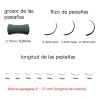 Nagaraku Blister Ellipse Flat Matte Mixto 0.15c/d 0.20c/d