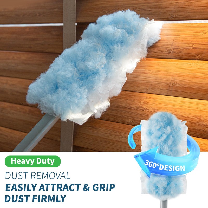 oshang Duster Heavy Duty 3.6 ft Extended Handle Dusting Kit