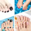 Kit Pedicura Uñas Postizas Para Pies Con Pegamento 288pcs