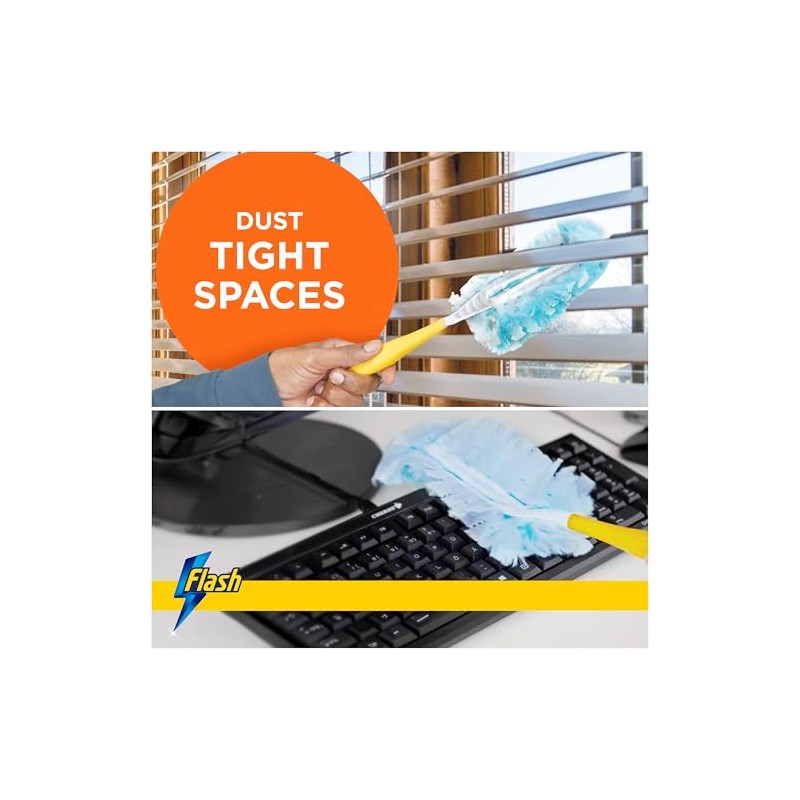 Flash Duster Dust Magnet Starter Kit (1 Handle + 13