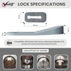 2025 Mom's Choice Winner- Gas Stove Knob Locks - Gray