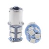 GLOFE 3Pcs Blue Interior Map Dome Light LED Bulbs Compatible