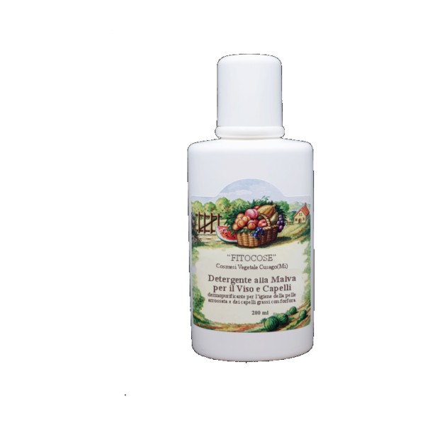 Fitocose Mallow 2in1 Cleanser for Face & Hair, 200 ml