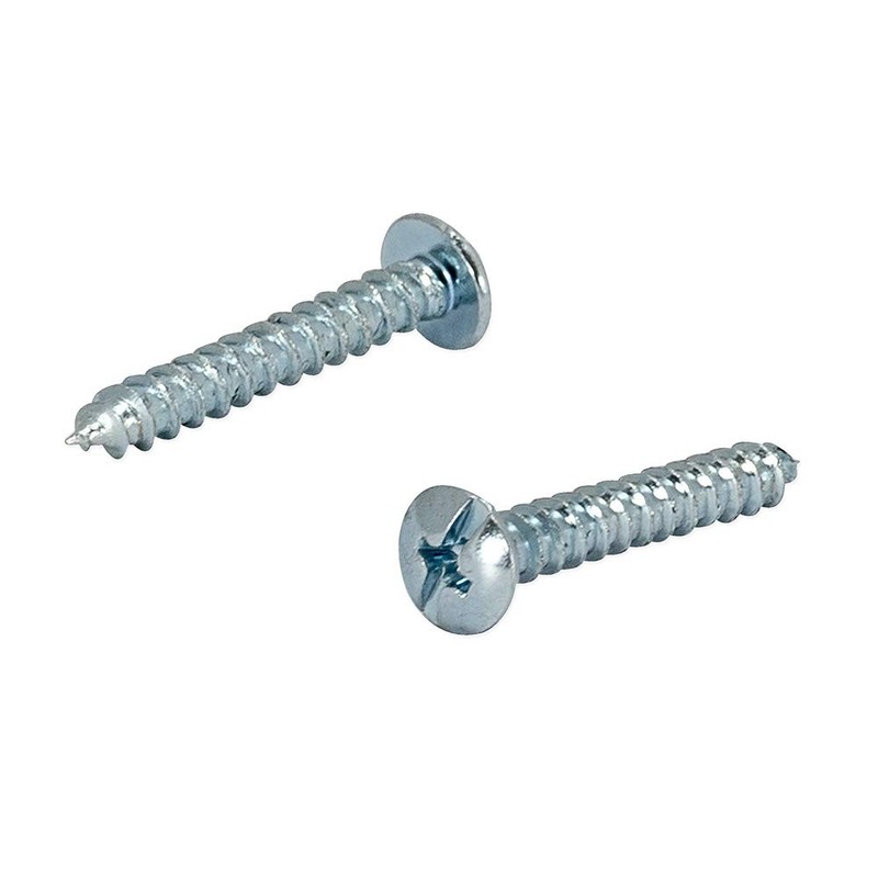 EZ-FLO Bathroom Towel Ring with Exposed Screw, Brushed Nickel, 16232