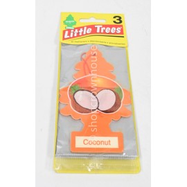 Little Trees Lot of 9 Little Trees Air Freshener - COCONUT-BAYSID