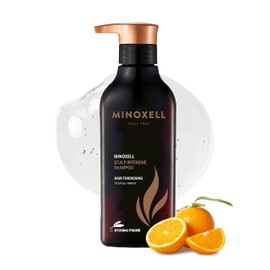 MINOXELL Scalp Intensive Shampoo with Biotin | Korean Shampoo for Hair Loss, Hair Regrowth, Thinning Hair, Volume Boost & Damage Repair (13.52 fl oz)