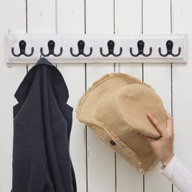 12 Ganchos para Abrigos de Alta Resistencia, Cocina Cuarto de Baño Dormitorio Gancho de Pared, Adecuado para Abrigos, Toallas, Llaves, Paraguas, Bolsos