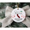 Our First Christmas Ornament 2024 in Palm Springs California Ornament
