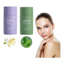 Meidián Mascarilla Stick Te Verde/ Berenjena Acne Y Limpieza Profund