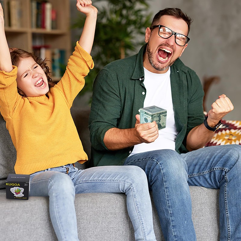 Speed Cube 3x3 Ten-Dollar Notes/Bill Back Pattern Magic Cube Puzzle,IQ