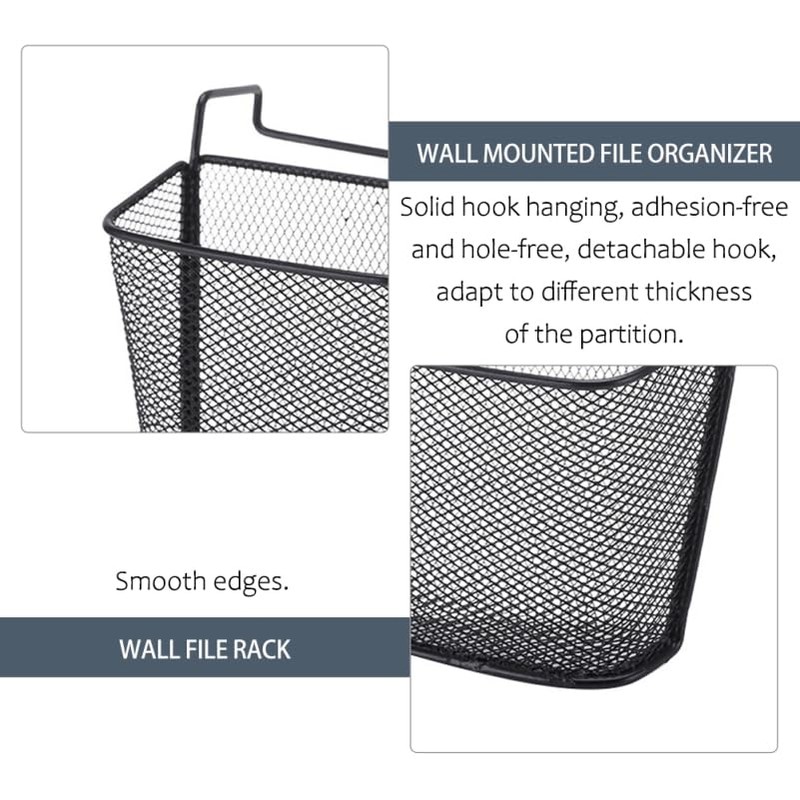 OSALADI Office Organizer Hanging Basket Multifunctional Storage Container for Files