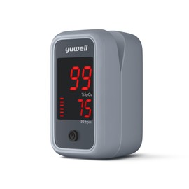 yuwell Pulse Oximeter, Oxygen Saturation Meter Fingertip with Heart Rate Measurement YX105