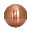 Dehner Brushed Stainless Steel Ball, Diameter 25 cm, Copper