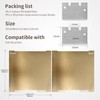 355X346MM PEI Sheet for Lab H2D Build Plate Double Sided