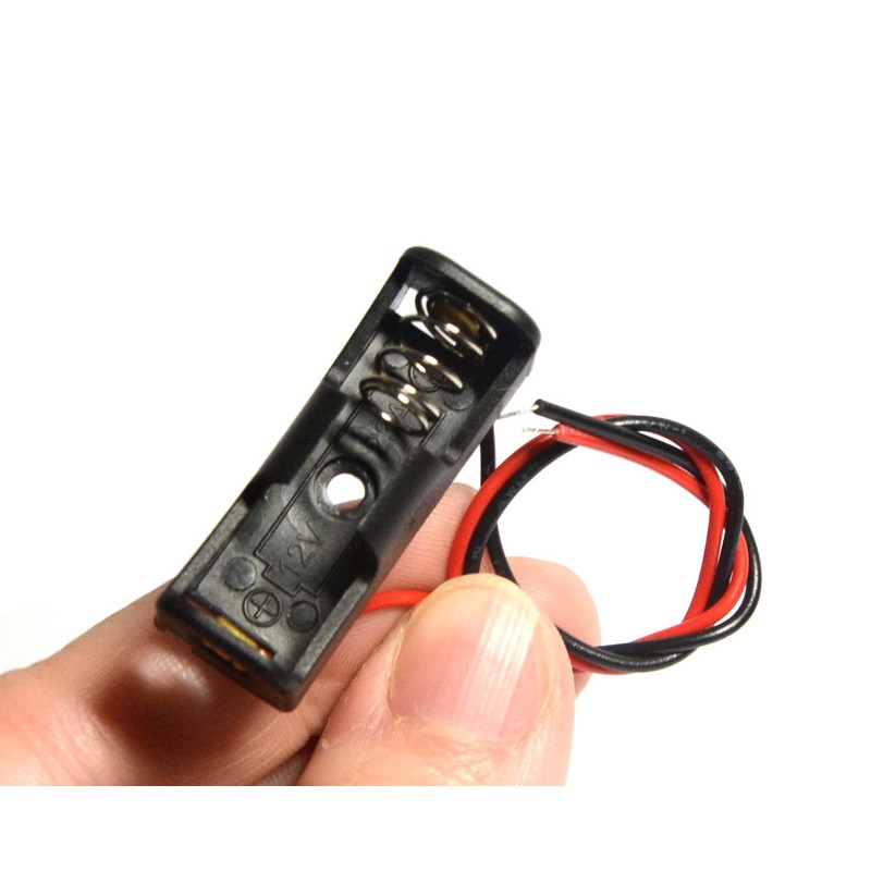 LAMPVPATH (Pack of 6): 12V/23A Battery Case with Leads Wires