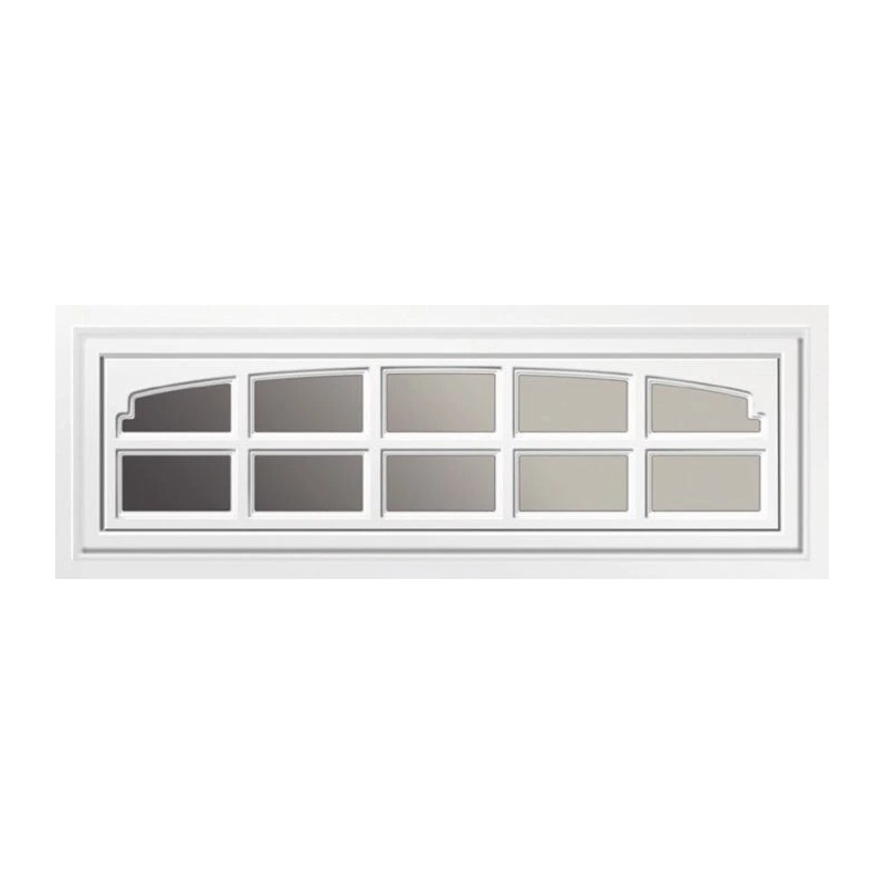 Clopay Ideal Holmes CHARLESTON 608 ALMOND Replacement Window Inserts/LONG Panel