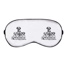 'Dalmatian & Puppies' Sleep/Travel Eye Mask (EY00013952)