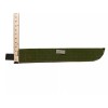 U.S. MILITARY STYLE REPRO OD GREEN RIP-STOP CANVAS 21" MACHETE