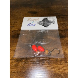 Beach2Sea Hand Tied Surf Fishing Rigs- Pompano