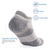 6 Pack Running Socks for Men Women Breathable Cushioned Athletic