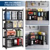 5-Tier Storage Shelves, 72"H x 36"W x 16"D, 3850 LBS
