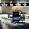 aqootbul Premium Quartz Countertop Repair Kit, 2pcs White Granite And