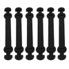 6 Pcs Tennis Racket Vibration Dampeners Long Buckle Tennis Racquet