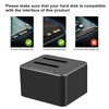 Hard Drive Docking Station USB3.0 Aluminium Alloy 7+15Pin SATA 5Gbps