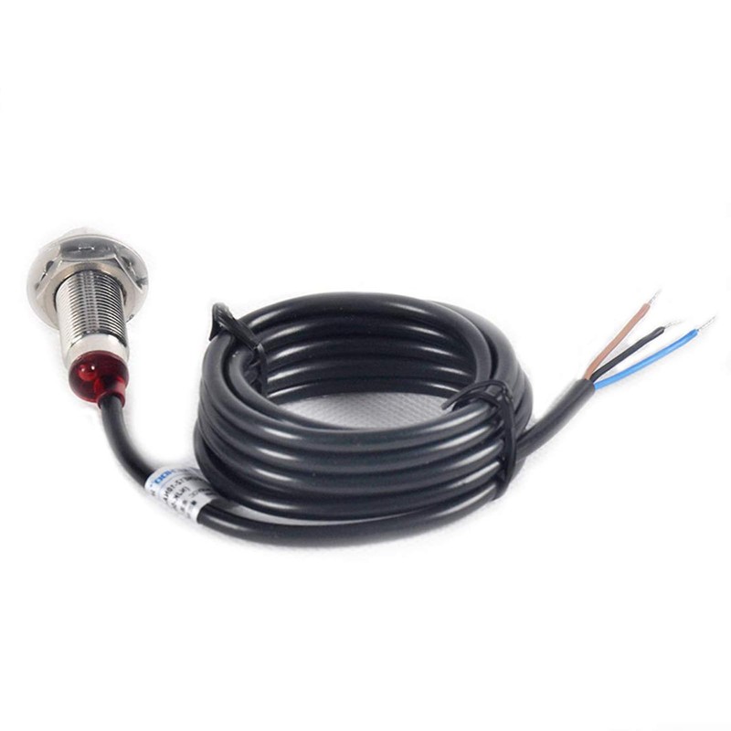 hiBCTR 2pcs NJK-5002C Hall Effect Proximity Switch: NPN 3-Wire Normally