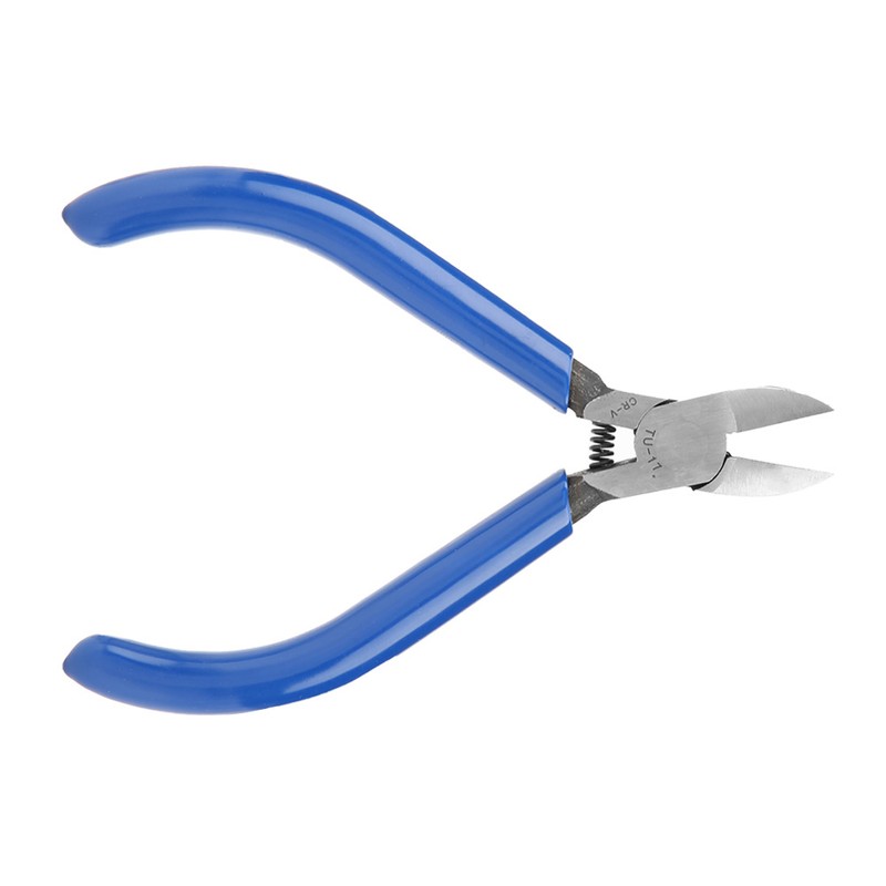 5in Electronic Diagonal Pliers Cable Side Cutting Nippers Wire Cutter
