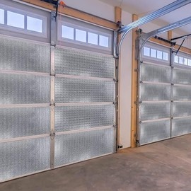 Garage Door Reflective Insulation FOIL KIT 18x8' Double Door (4 Rows HIGH) R8