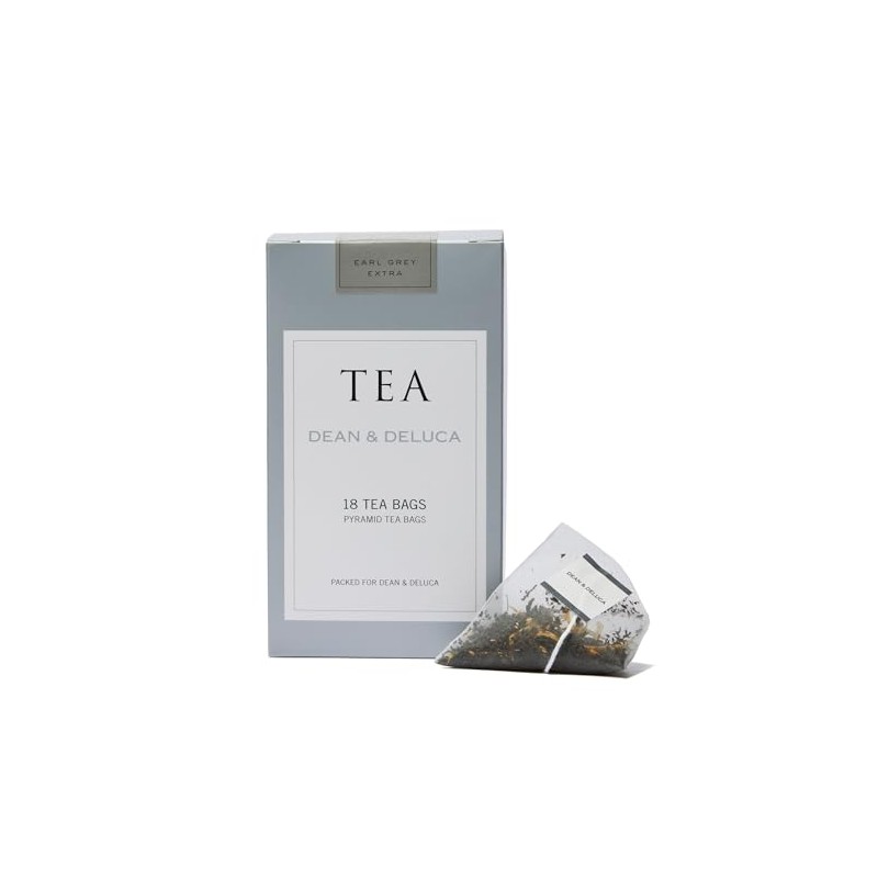 DEAN & DELUCA Earl Grey Extra Tea Bags, Pack of