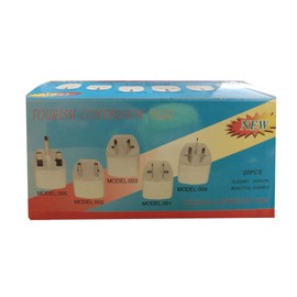 European Travel Adapter Plug Set – Pack of 4 Universal USA to Europe Outlet Adapters for All of Europe (Type C, E, F, G J, L) - Works in France, UK, Switzerland, Spain, Italy, Germany & More