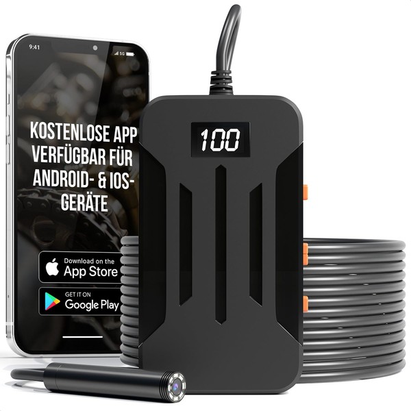 Strex Endoscope Camera 10 m - Android/iOS - IP68 Waterproof