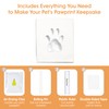 Pearhead Pet Paw Print Photo Frame With Clay Imprint Kit
