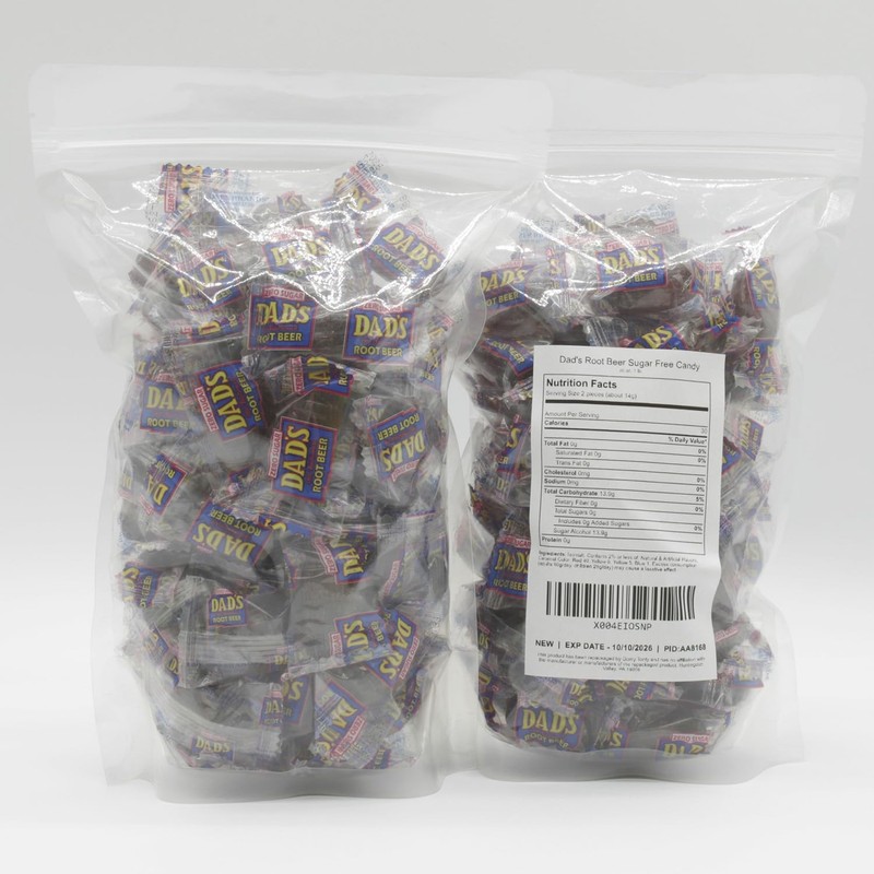 Dad's Root Beer Barrels Sugar Free 2 lb – Candy