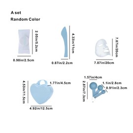 YIKEXIAOSHULIN Face Mask Mixing Bowl Set， Facial Mask Bowl Reusable Mask Mixing Bowl Household Facial Mud Bowl for Women Girls Beauty