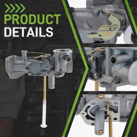 Carbbia 498298 Carburetor for 5hp 5.5hp 130202 135202 135292 137202 498298 492611 for Craftsman for MTD Rototiller Chipper Shredder