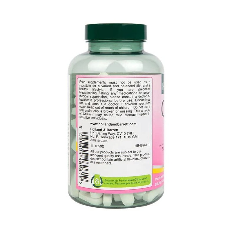 Holland & Barrett Calcium + Magnesium & Vitamin D 180
